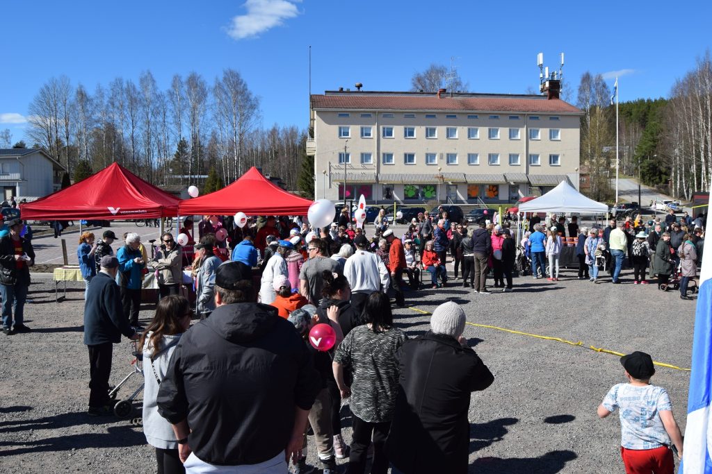 Vappujuhlaa Kyröskoskella 2024