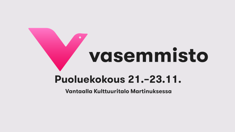 Vasemmiston puoluekokous 2025